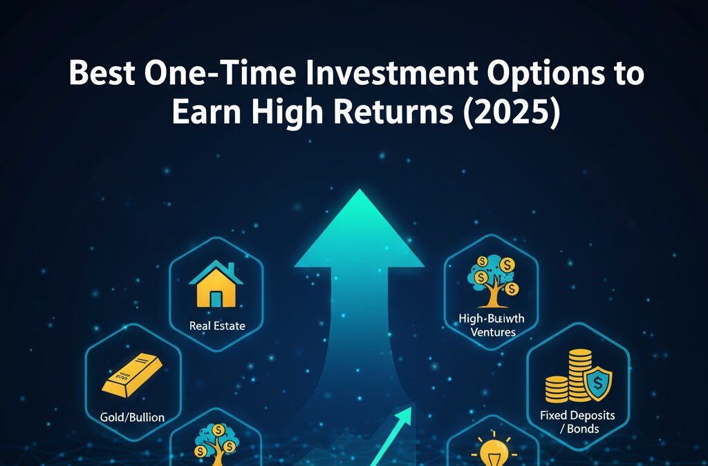 Best One-Time Investment Options to Earn High Returns (2025)