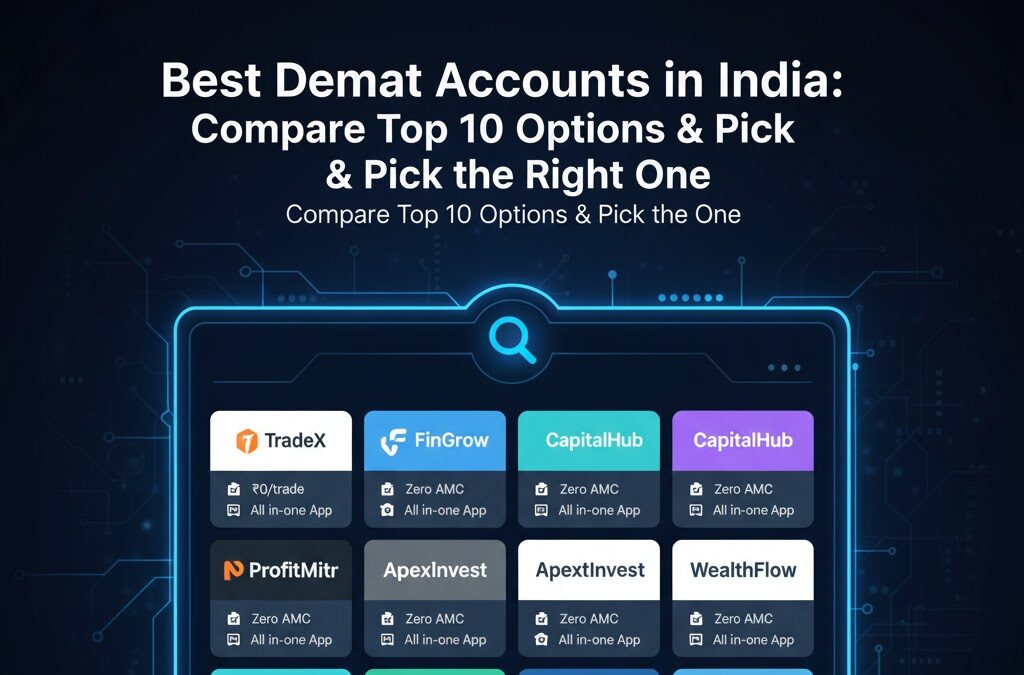 Best Demat Accounts in India: Compare Top 10 Options & Pick the Right One