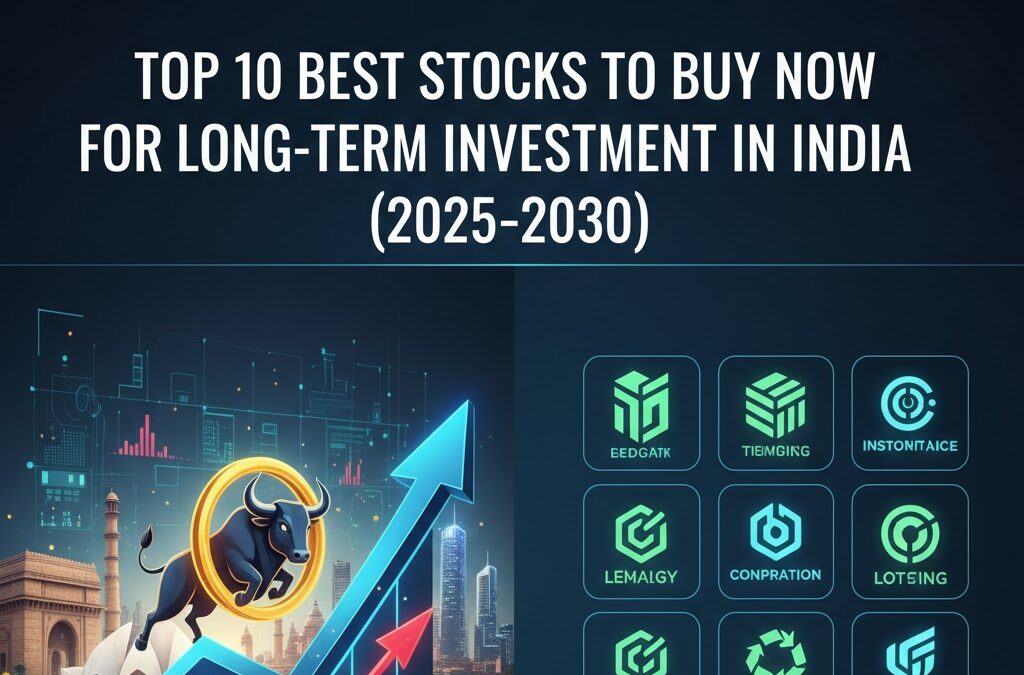 Top 10 Best Stocks to Buy Now for Long-Term Investment in India (2025–2030)